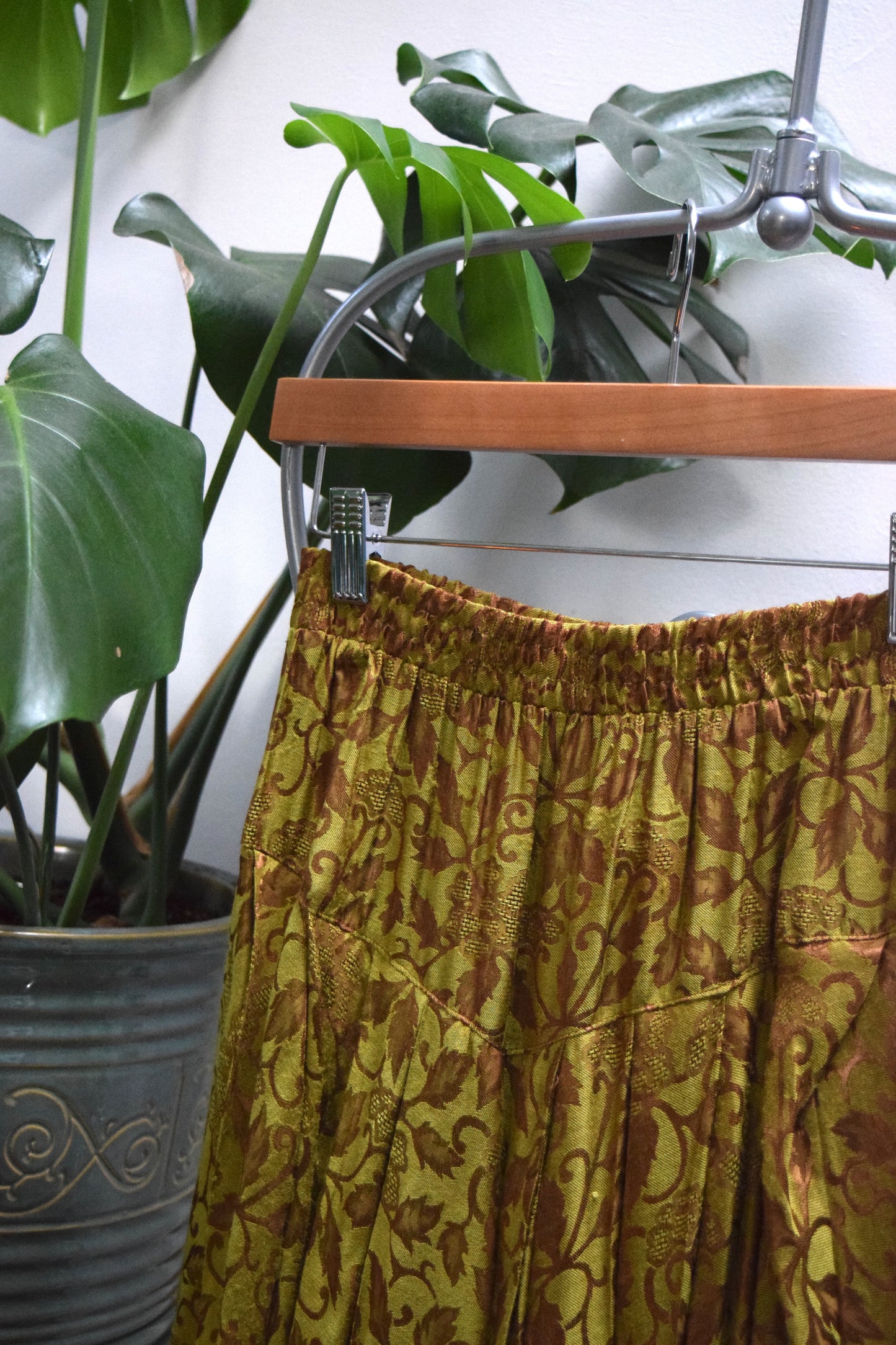 SUE WONG Designer 1980's Harem Pants
