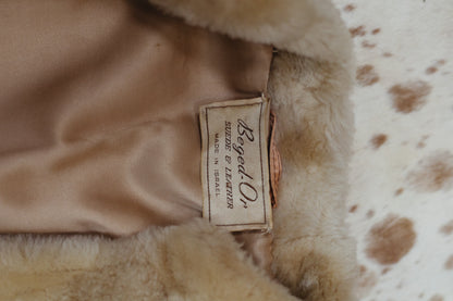 1970s Faux-Shearling Belted Ski Coat