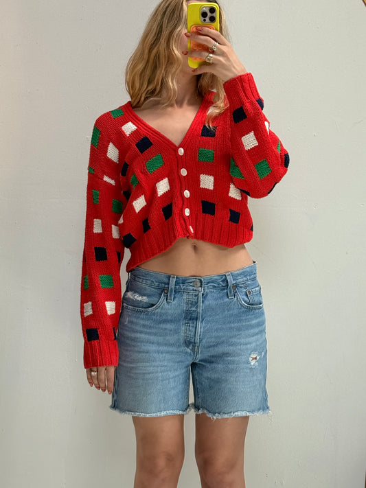 Liz Claiborne Hand Knit Cardigan