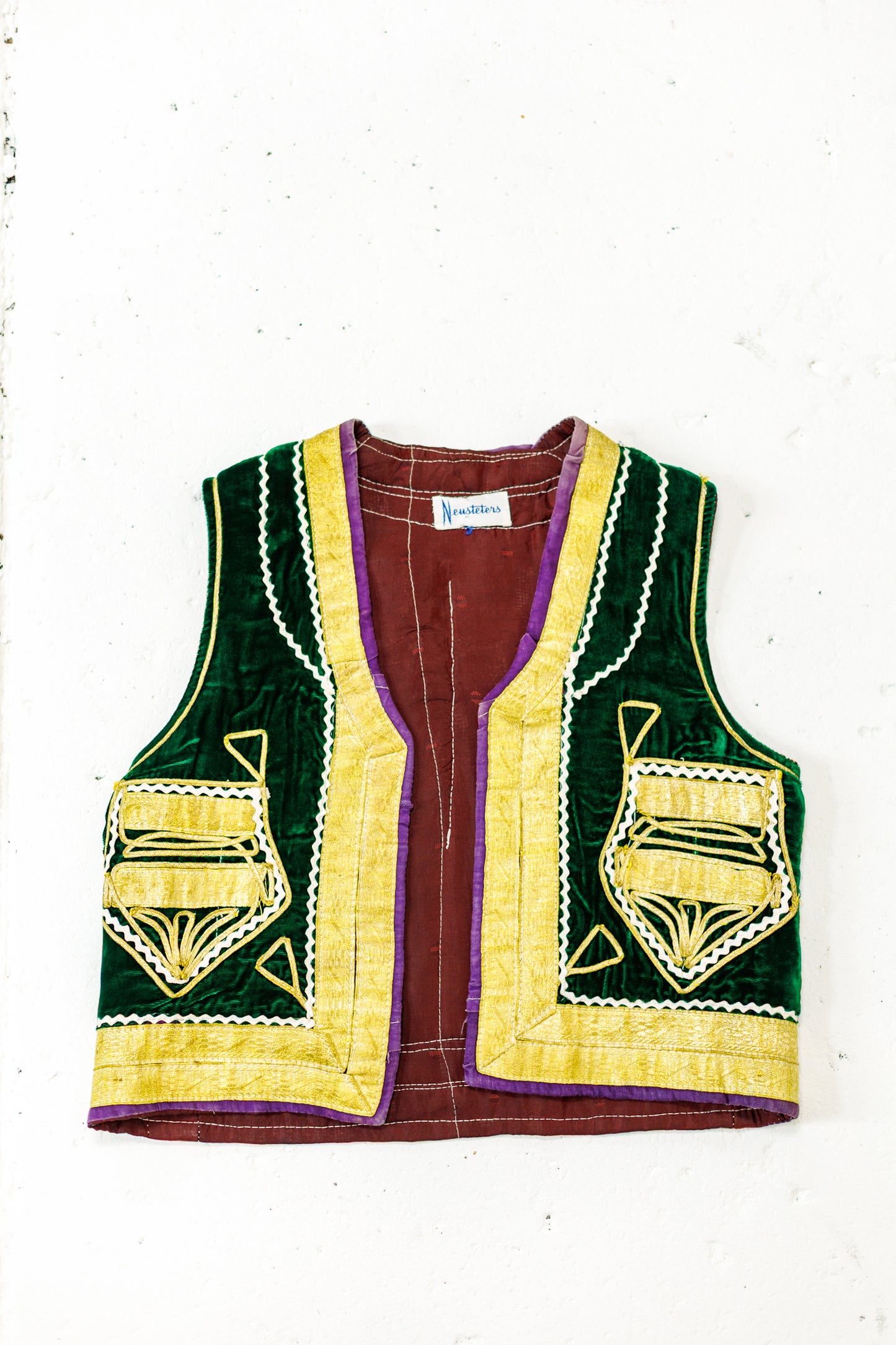 1960's RARE Afgan Vest by Neusteters - Jimi Hendrix Style