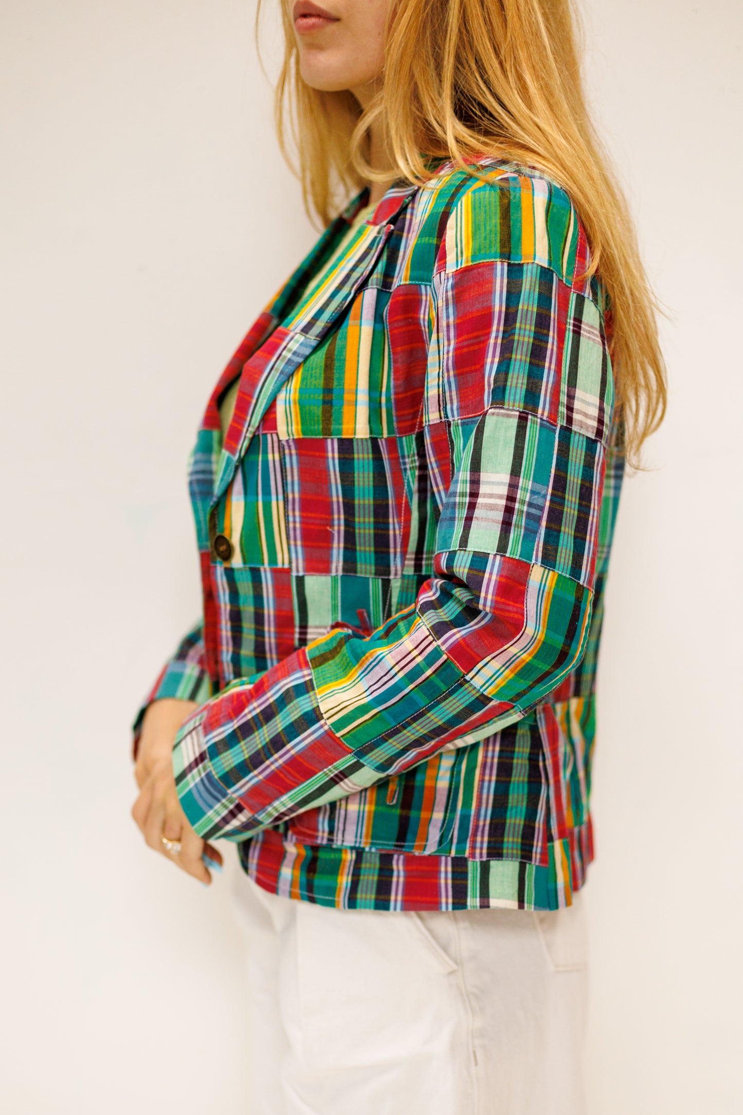 80’s Vintage Doncaster Sport Plaid Blazer
