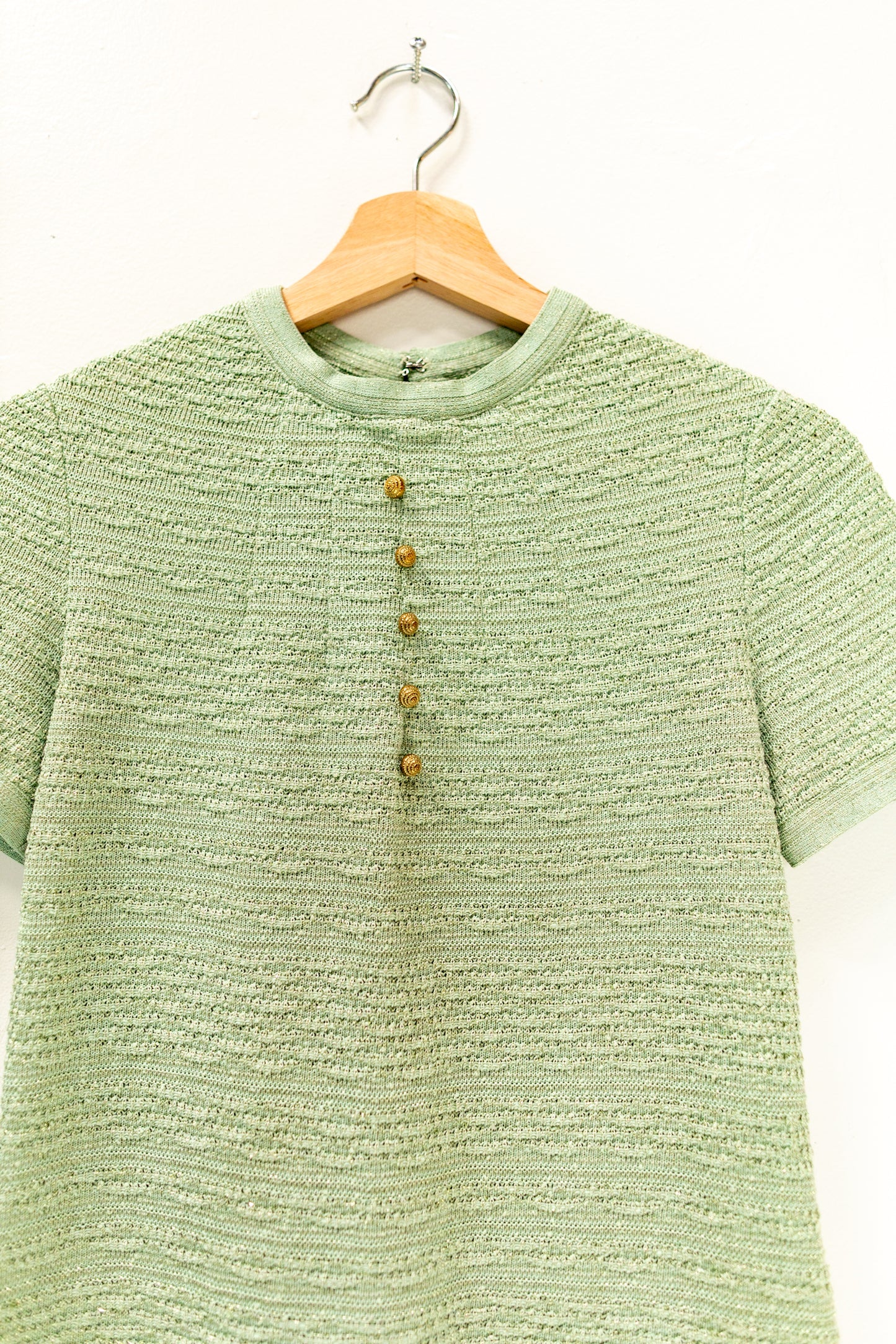 1950’s Handmade Mint Green Mini Dress