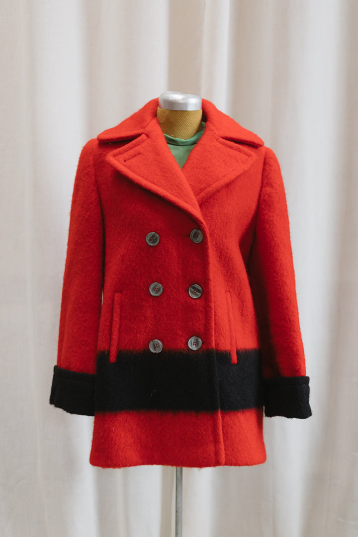 70's Hudson Bay Blanket Coat