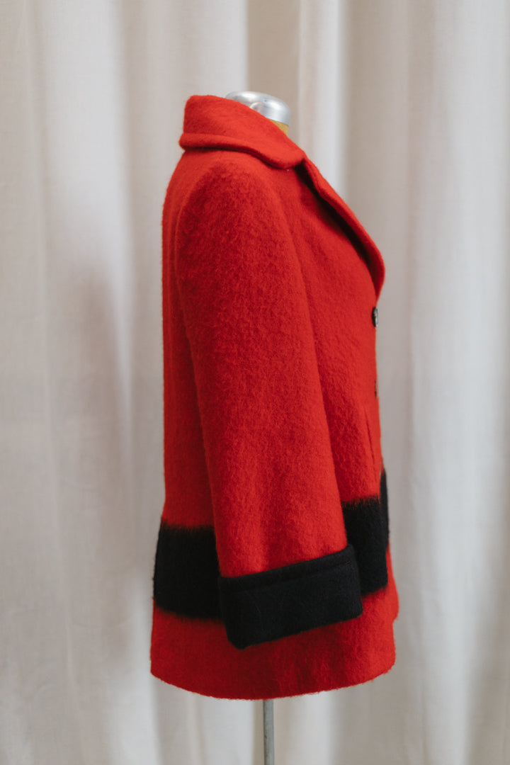 70's Hudson Bay Blanket Coat