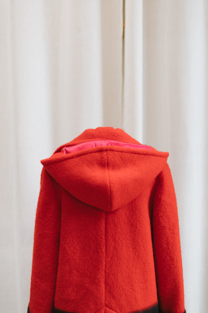 70's Hudson Bay Blanket Coat