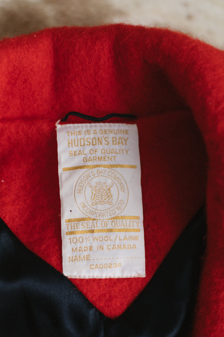 70's Hudson Bay Blanket Coat