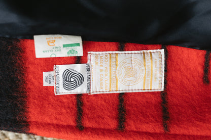 70's Hudson Bay Blanket Coat