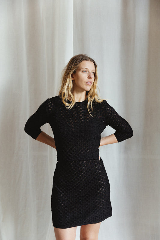 1970's Kimberly Knit Midi Dress