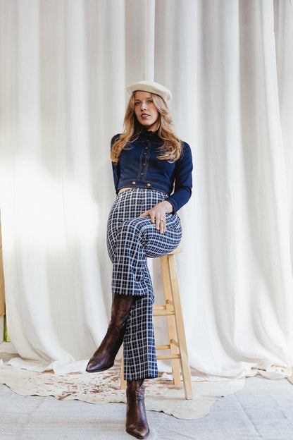 70's Jonathan Logan Petite Collared Crop Jacket