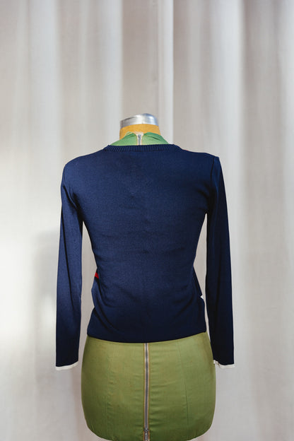 80's RODIER Paris Geometric Top