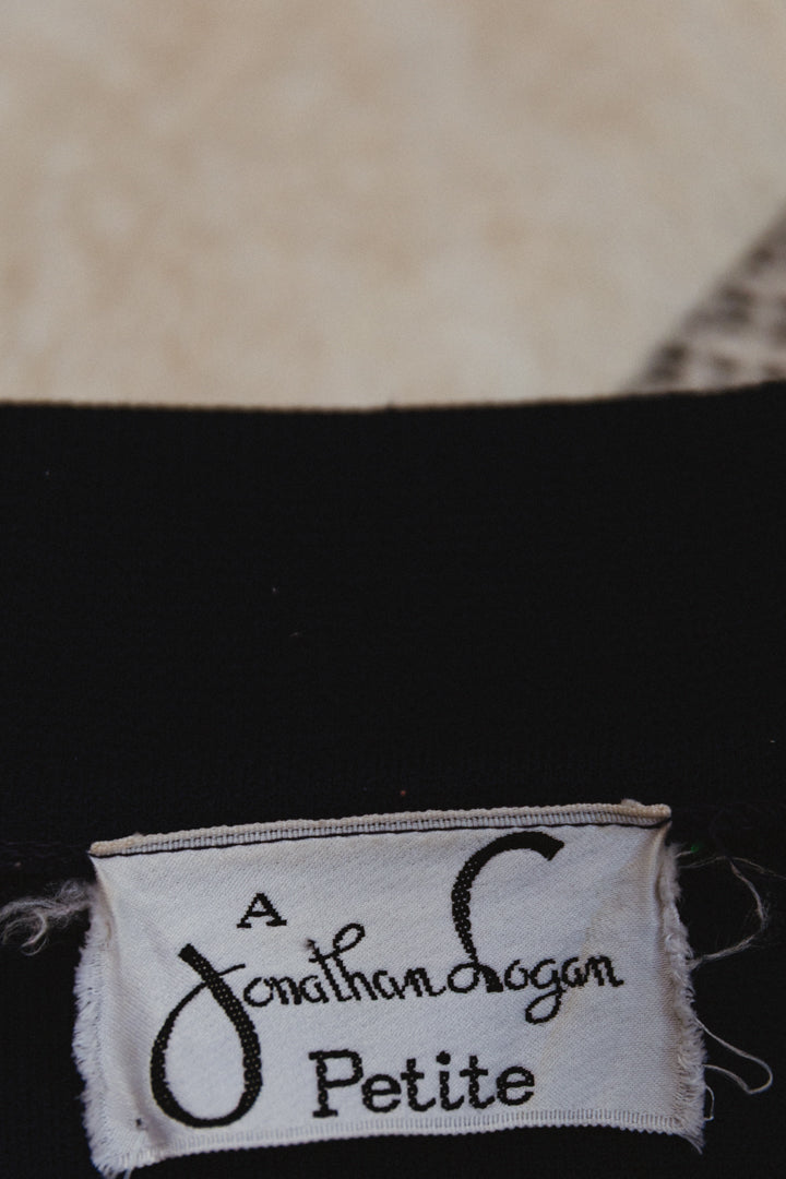 70's Jonathan Logan Petite Collared Crop Jacket