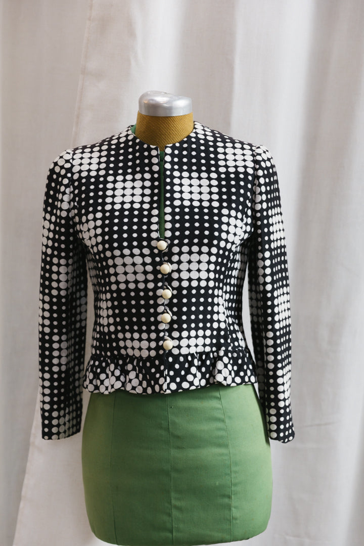 60's Italian Gino Russi Modernist Blazer- RARE