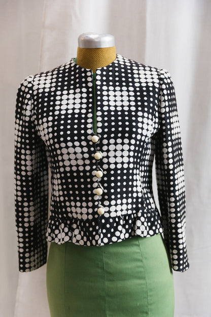 60's Italian Gino Russi Modernist Blazer- RARE