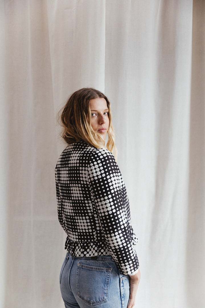 60's Italian Gino Russi Modernist Blazer- RARE