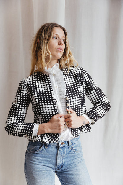 60's Italian Gino Russi Modernist Blazer- RARE