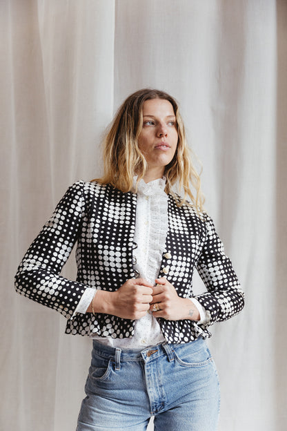 60's Italian Gino Russi Modernist Blazer- RARE