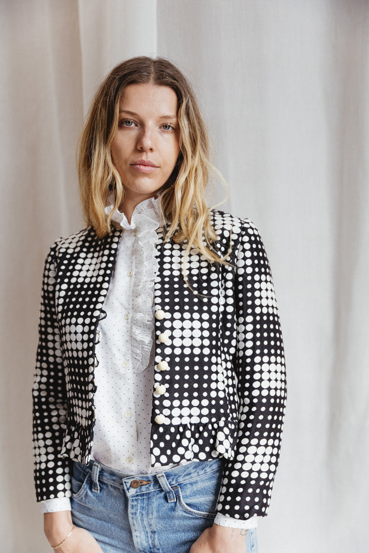 60's Italian Gino Russi Modernist Blazer- RARE