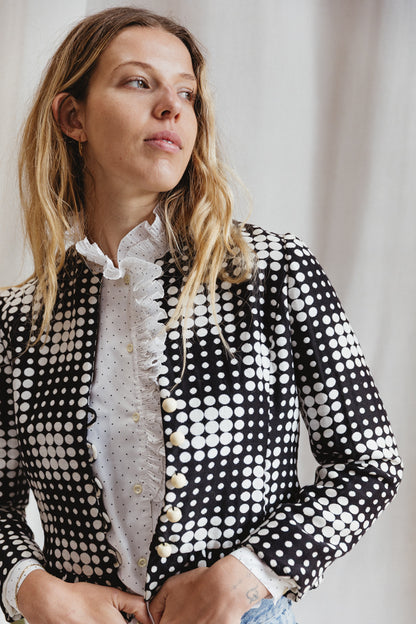 60's Italian Gino Russi Modernist Blazer- RARE