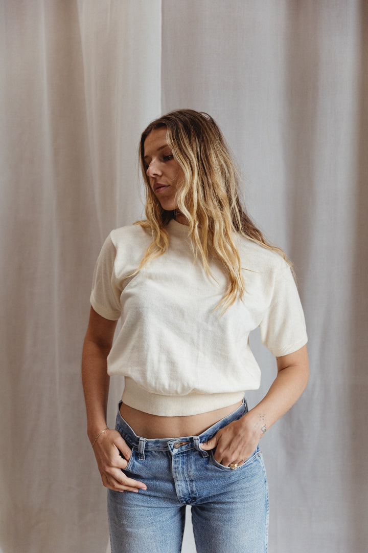 Liz Claiborne Wool Shortsleeve